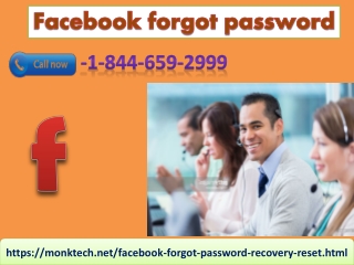 Facebook forgot password, don’t worry, call 00000 for help 1-844-659-2999