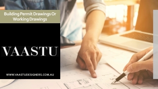 Building Permit Drawings Or Working Drawings - VAASTU PTY LTD