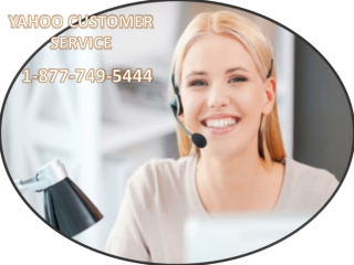 Get Yahoo Customer Service to recover your email account 1-877-749-5444