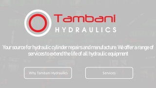 TAMBANI HYDRAULICS - tambanihydraulics.com