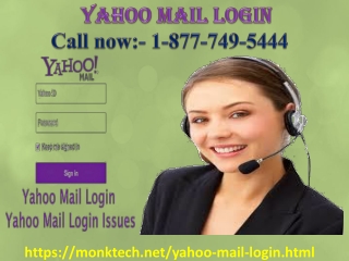 Yahoo mail not responding, call yahoo mail login services 1-877-749-5444