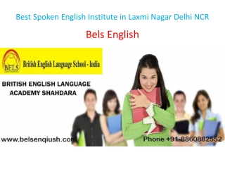 Best Spoken English Institute in Laxmi Nagar Delhi NCR