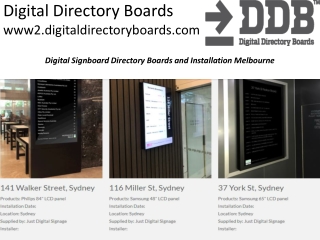 directory board signage