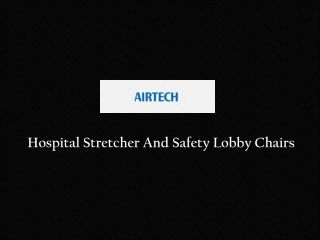 Hospital Safety Lobby Chairs