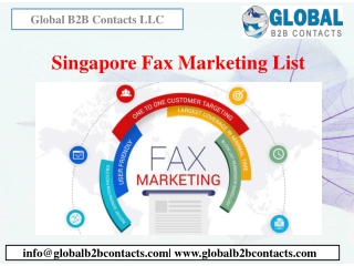 Singapore Fax Marketing List