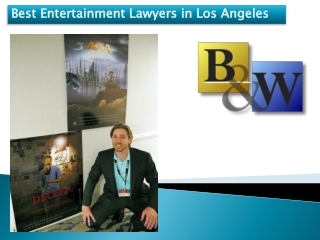 Best entertainment lawyers in los angeles