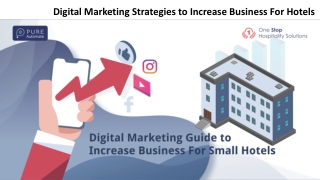 Digital Marketing Guide to Increase Business For Small Hotels - Pure Automate