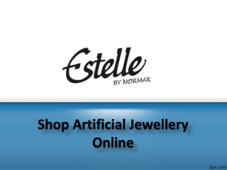 Buy Imitation Jewellery online, Shop Artificial Jewellery Online - Estelle.co