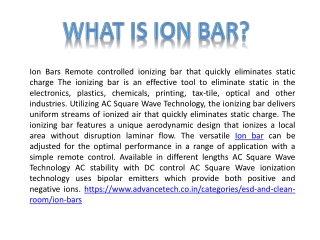 Buy Ion Bars at an Economical Rate