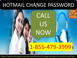 For instant support on Hotmail Change Password issues, contact us 1-855-479-3999