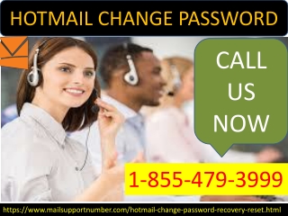 To rectify the glitches of Hotmail Change Password, call us 1-855-479-3999