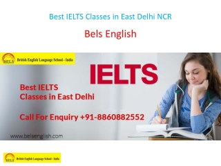 Best IELTS Classes in East Delhi NCR