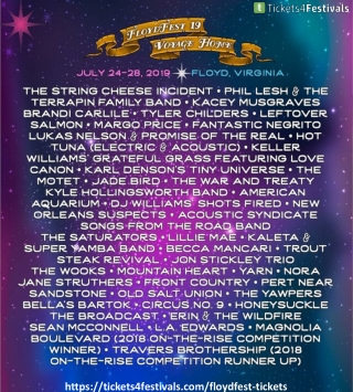 FloydFest Announces Initial 2019 Lineup