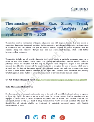 Theranostics Market 2018 | Scope of Current and Future Industry 2026