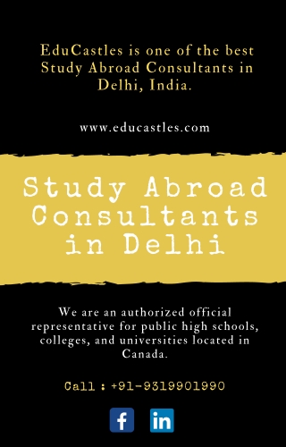 EduCastles - Best Study Abroad Consultants in Delhi