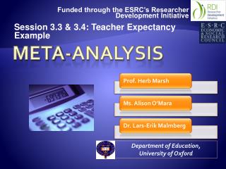 Meta-analysis