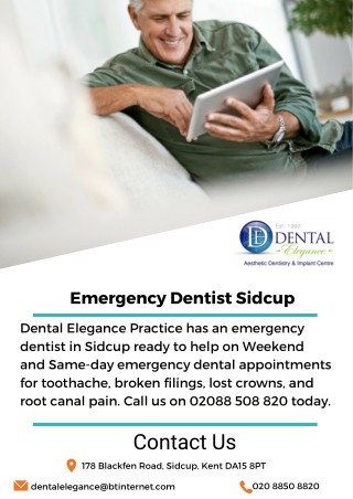 Emergency Dentist Sidcup