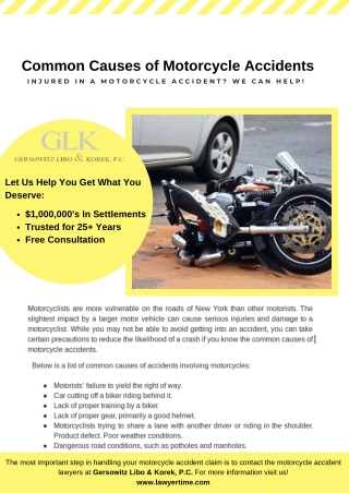 Vehicle Versus Motorcycle Accidents PowerPoint (PPT) Presentations ...