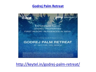 Godrej Palm Retreat luxurious lifestyle