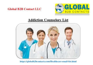 Addiction Counselors List