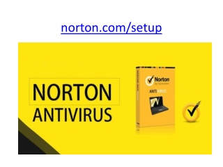 norton.com/setup - Steps for Norton Antivirus Activation