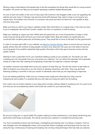 Running a blog Strategies For New Or Seasoned Writers