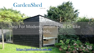 Shop For Modern & Beautiful Bike Shed Online