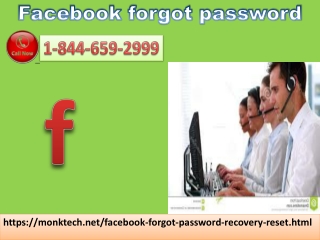 Password error! Solve it at Facebook forgot password services 1-844-659-2999