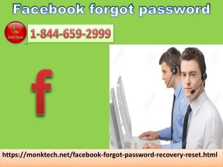 Make your fb password strong with Facebook forgot password services 1-844-659-2999