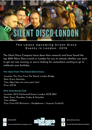 Silent Disco London