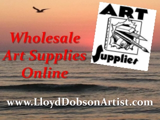 Wholesale Art Supplies Online