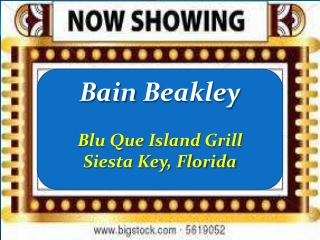 Blu Que Island Grill Music by Bain Beakley