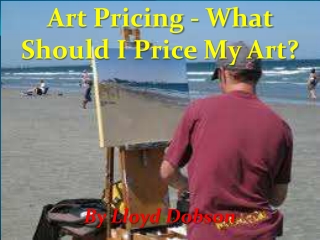 Art Pricing - What Should I Price My Art