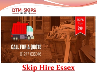 Skip Hire Essex