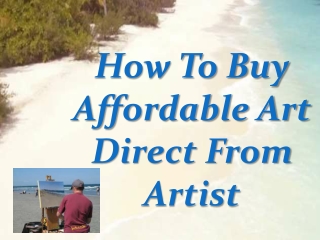 How To Buy Affordable Art Direct From Artist