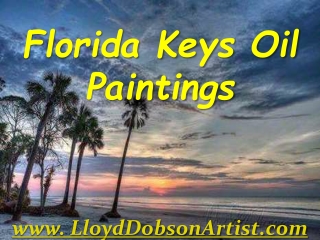 Florida Keys Oil Paintings