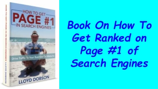 Book On How To Get Ranked On Page #1 Of Search Engines