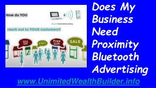 Does My Business Need Proximity Bluetooth Advertising