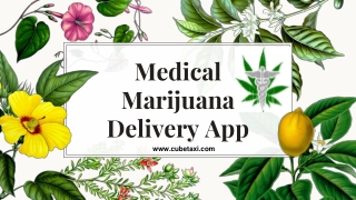 Uber for Medical Marijuana delivery app development