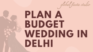 Best Wedding Planner in Delhi NCR