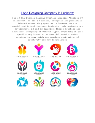 Logo Designing Company In Lucknow