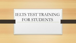 IELTS Training