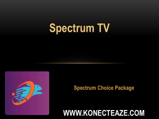 Spectrum Choice Package - Konect Eaze