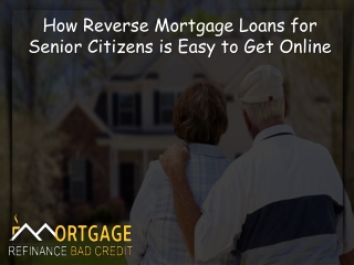 How to Apply Reverse Mortgage Loans for Senior Citizens Online
