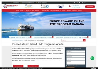 Why choose Prince Edward Island (PEI) to move to Canada permanently