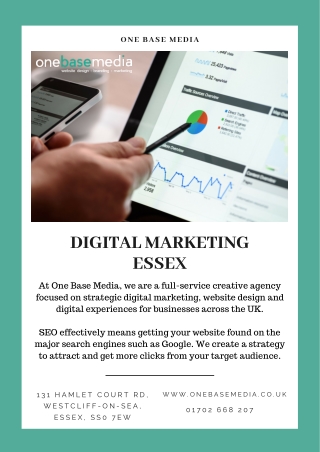Digital Marketing Essex Service provided by One Base Media