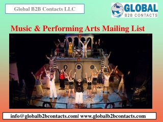 Music & Performing Arts Mailing List