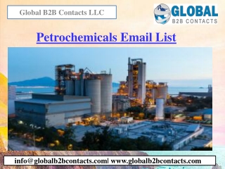 Petrochemicals email list