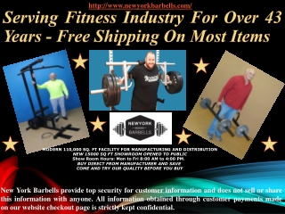 Serving Fitness Industry For Over 43 Years - Free Shipping On Most Items