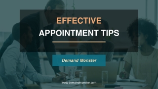 Tips to become an Effective Appointment Setter for your Business